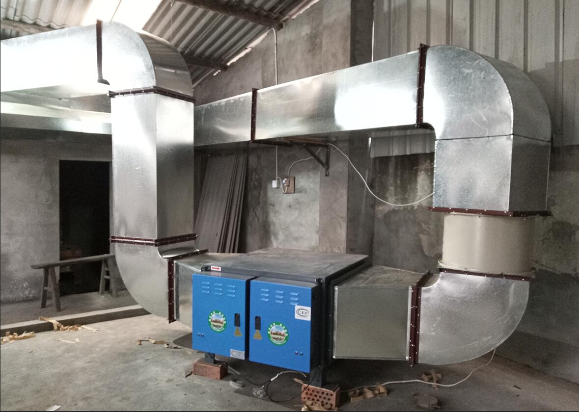 食品加工油烟治理&mdash;&mdash;烟熏腊肉加工