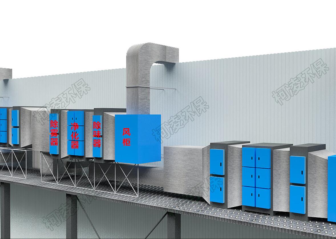 食品加工油烟治理&mdash;&mdash;某食品厂油烟